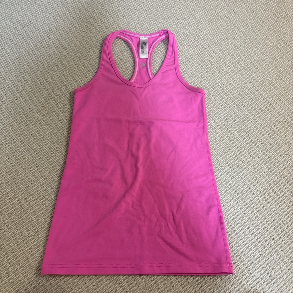 Ivivva Bright Pink Racerback Tank Top